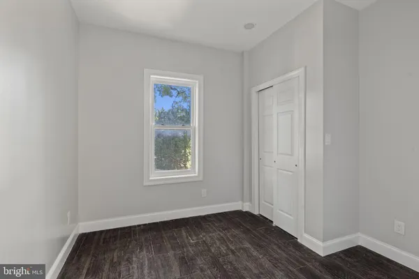 wooden floor in an empty room
