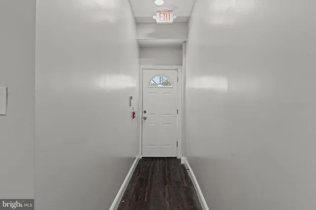 a view of a hallway