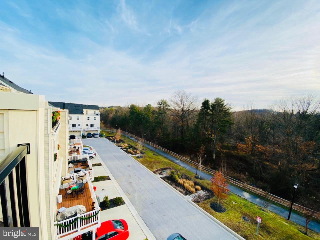 7014 Foxton Way Hanover, MD 21076 - Photo 13 of 29 Serene views from a charming balcony.