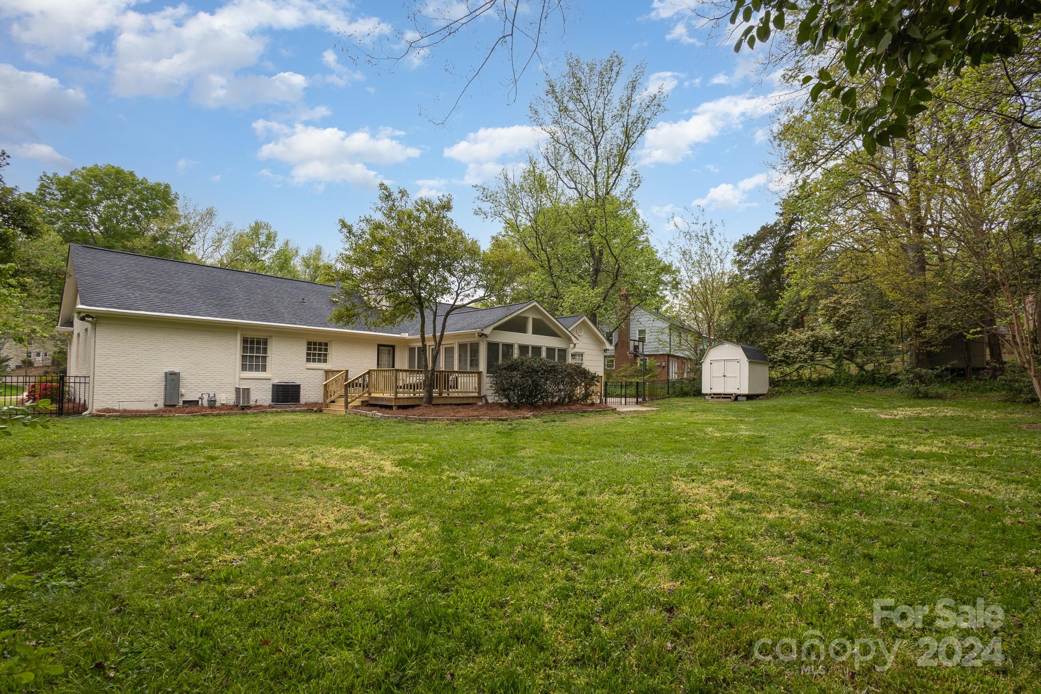 4011 Chandworth Road Charlotte, NC 28210 - Photo 27 of 30 a front view of a house with garden