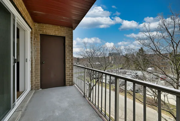 a view of a porch