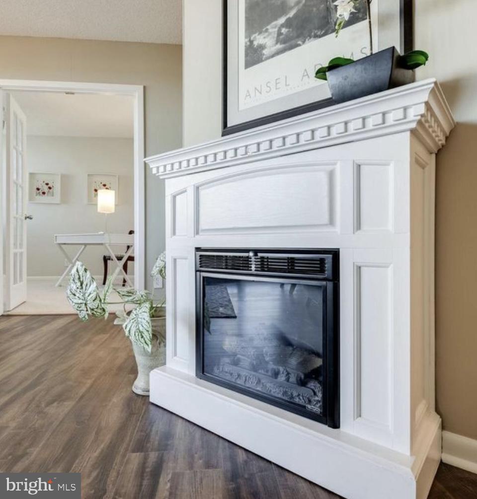 5505 Seminary Road, Unit 914N Falls Church, VA 22041 - Photo 22 of 29 a close view of a fireplace in kitchen