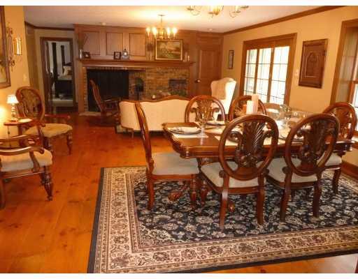 464 Hollow Road Darlington, PA 16115 - Photo 7 of 18 Other. Custom 9" pine plank wood flooring covers the main level. Open dining room to living room.