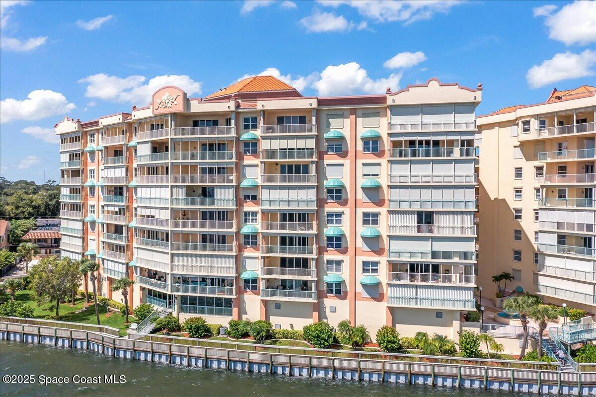 104 Riverside Drive, Unit 203 Cocoa, FL 32922 - Photo 42 of 48 a front view of a building
