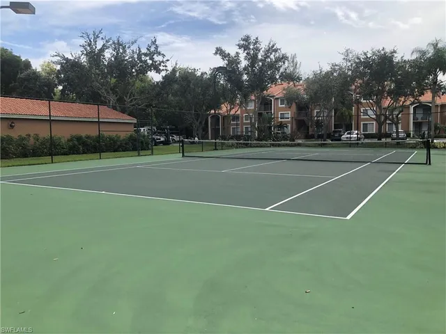 a view of a tennis court
