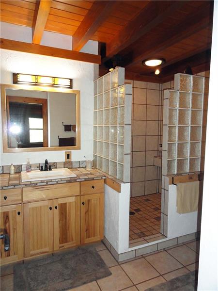 528 Dick Station Road Irwin, PA 15642 - Photo 16 of 25 Hickory vanity, ceramic floor in master bath