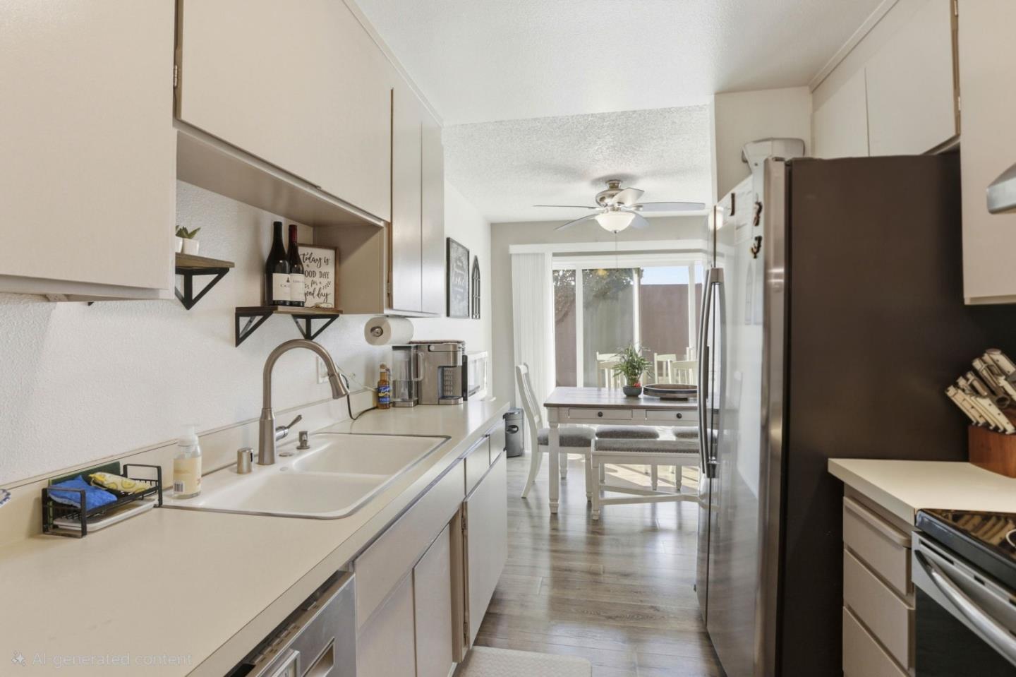 1075 Sherman Drive Salinas, CA 93907 - Photo 10 of 24 a kitchen with kitchen island a sink stove and refrigerator