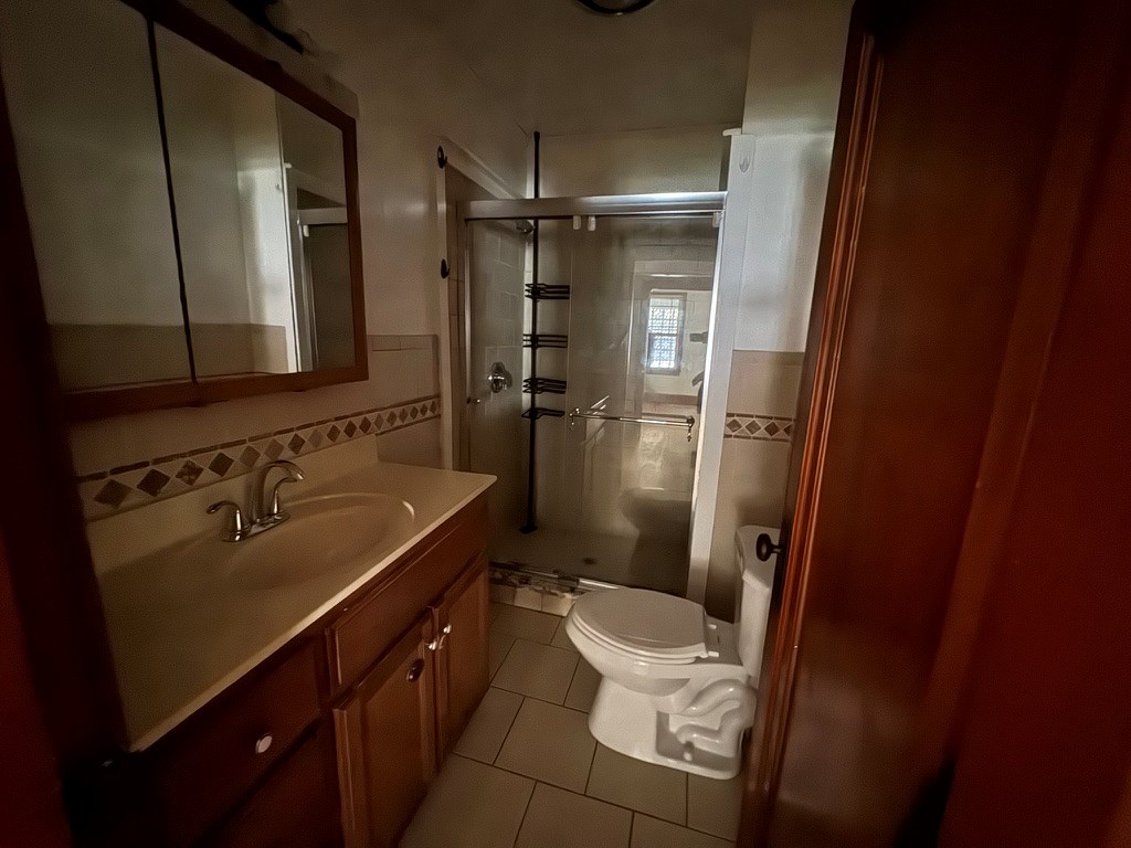 245 Blue Ridge Drive McCaysville, GA 30555 - Photo 11 of 20 a bathroom with a sink toilet and shower