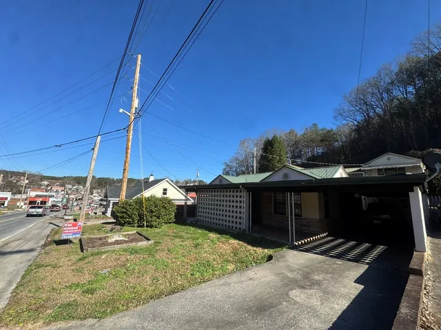 a view of a balcony with an outdoor space