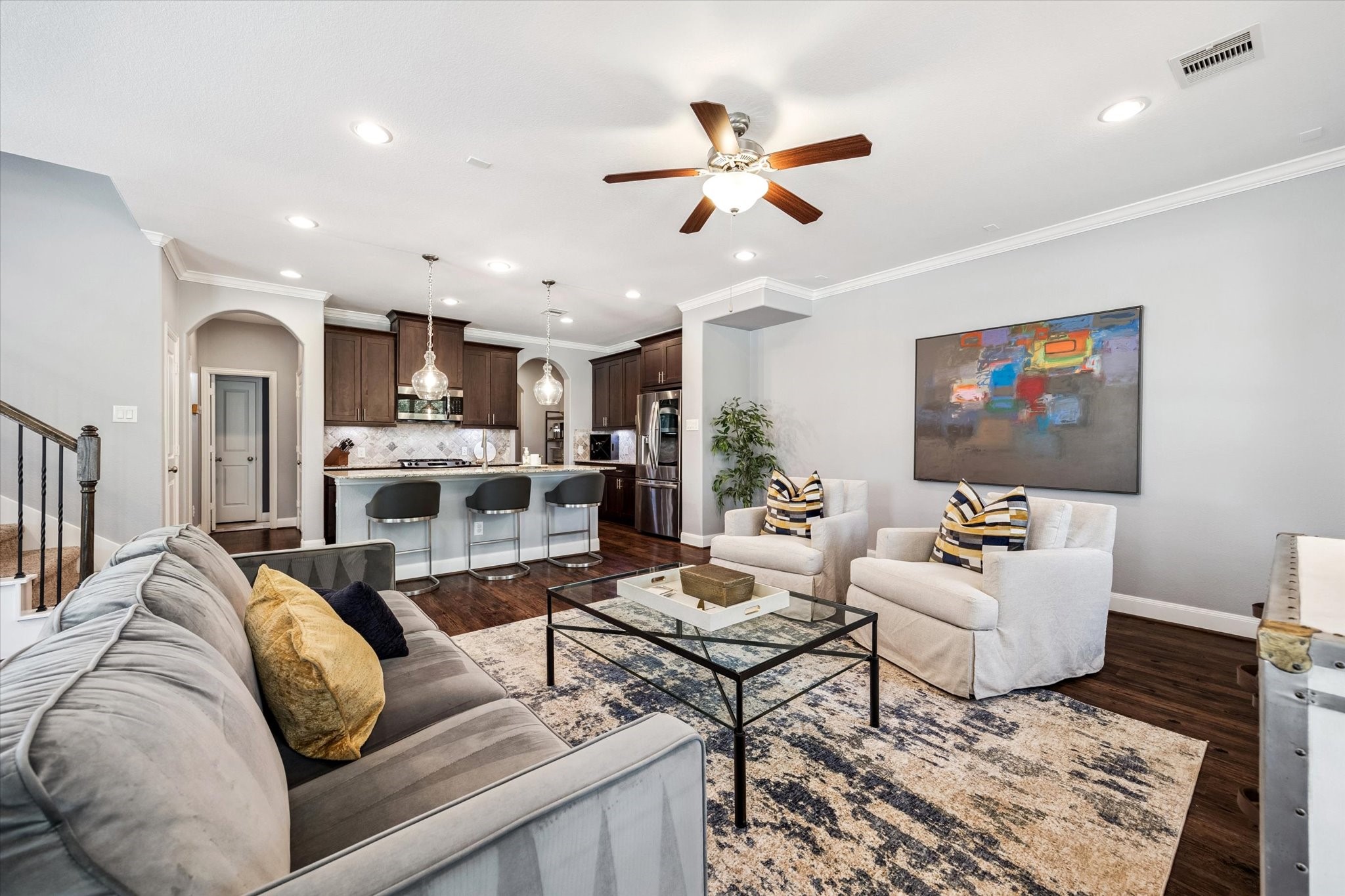 725 Via Lago Drive Webster, TX 77598 - Photo 1 of 30 First floor open concept