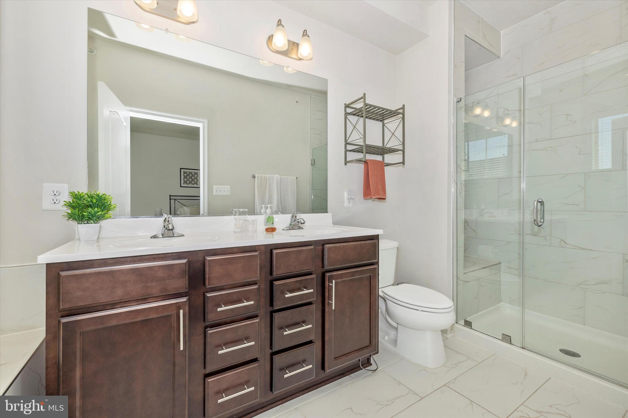 1801 Evans Road Frederick, MD 21702 - Photo 18 of 38 Primary Suite Bathroom