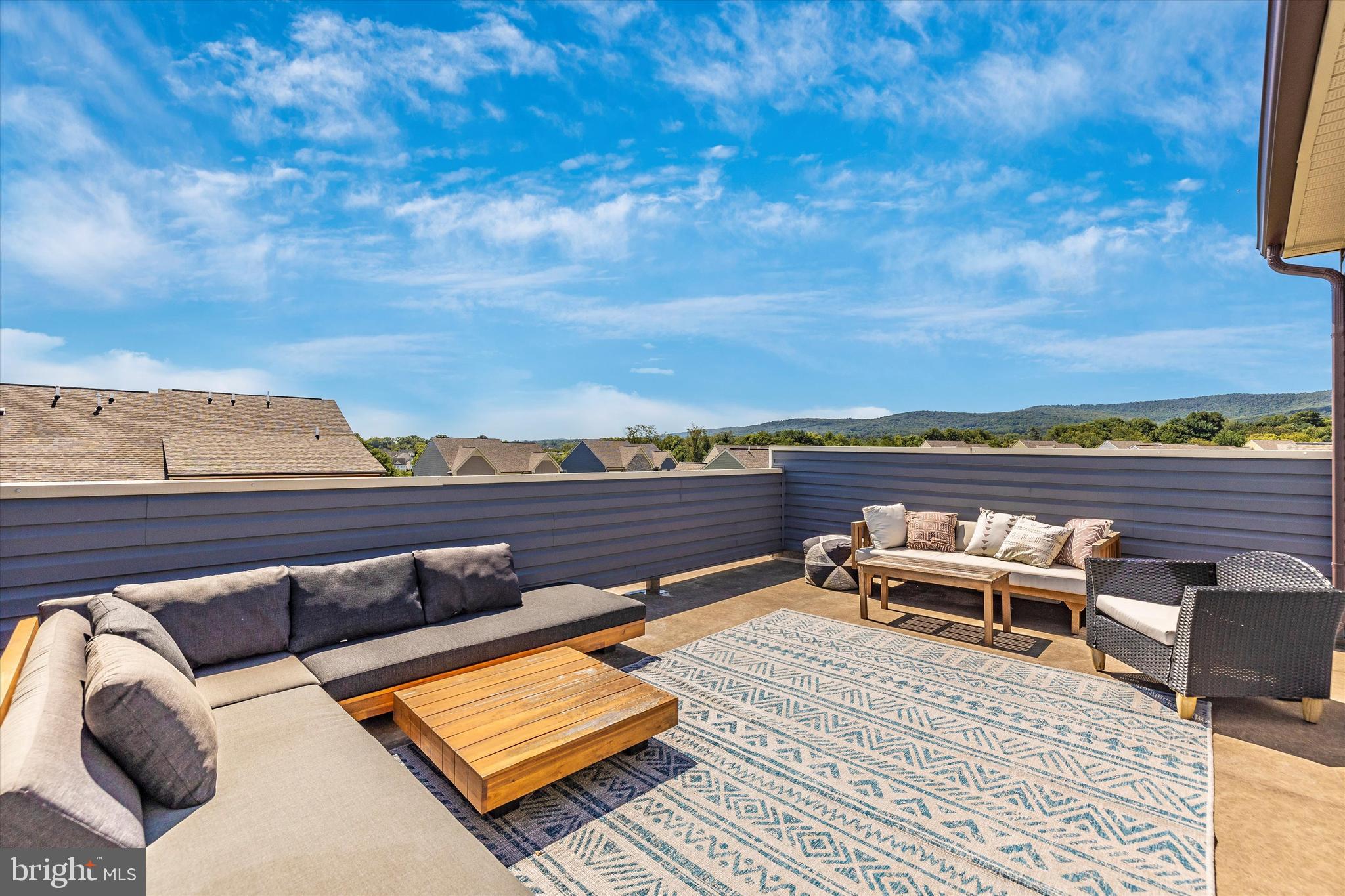 1801 Evans Road Frederick, MD 21702 - Photo 25 of 38 Roof Top Terrace with Incredible Mountain Views