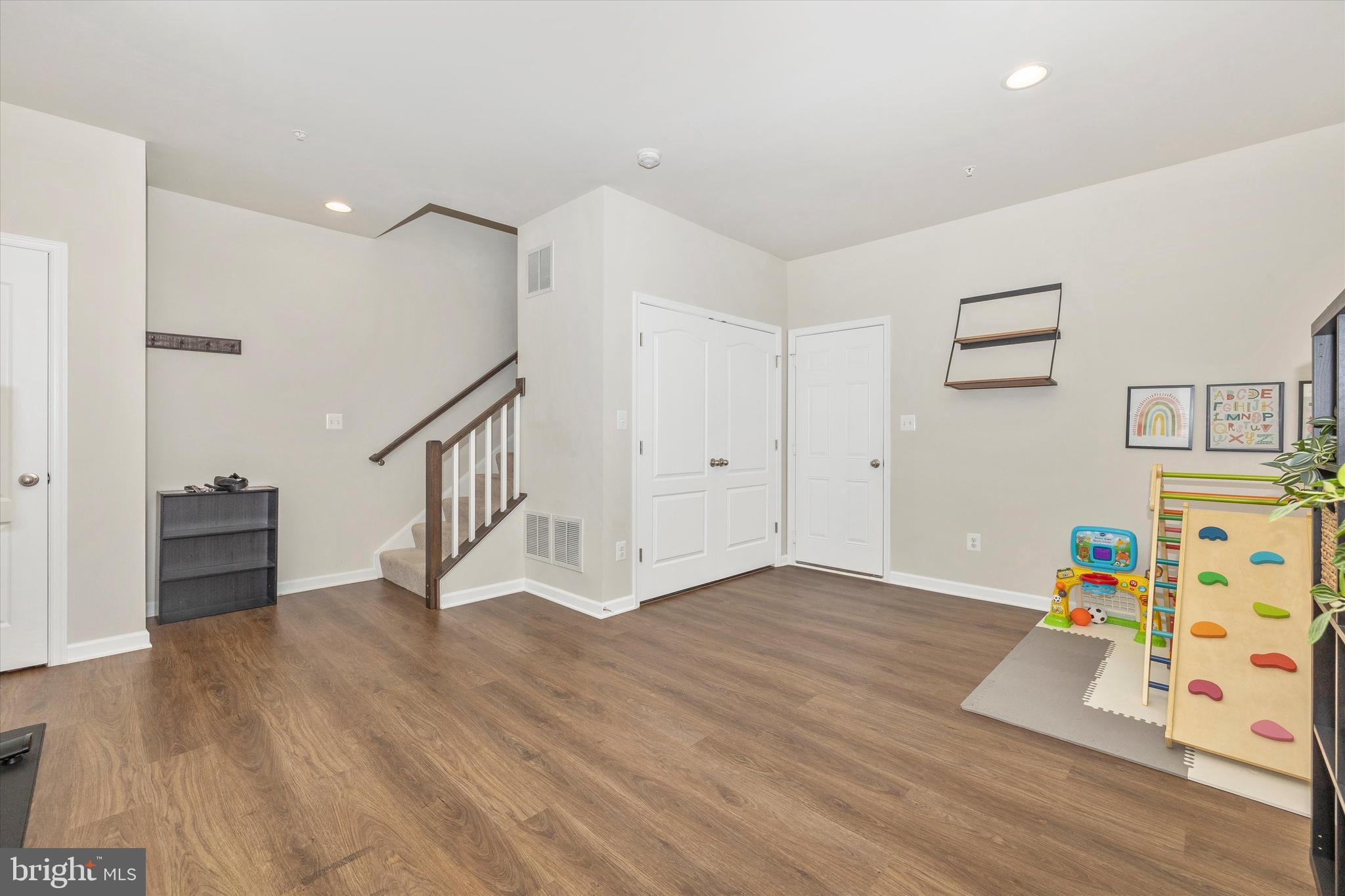 1801 Evans Road Frederick, MD 21702 - Photo 28 of 38 Lower Level Rec Room with Garage Access