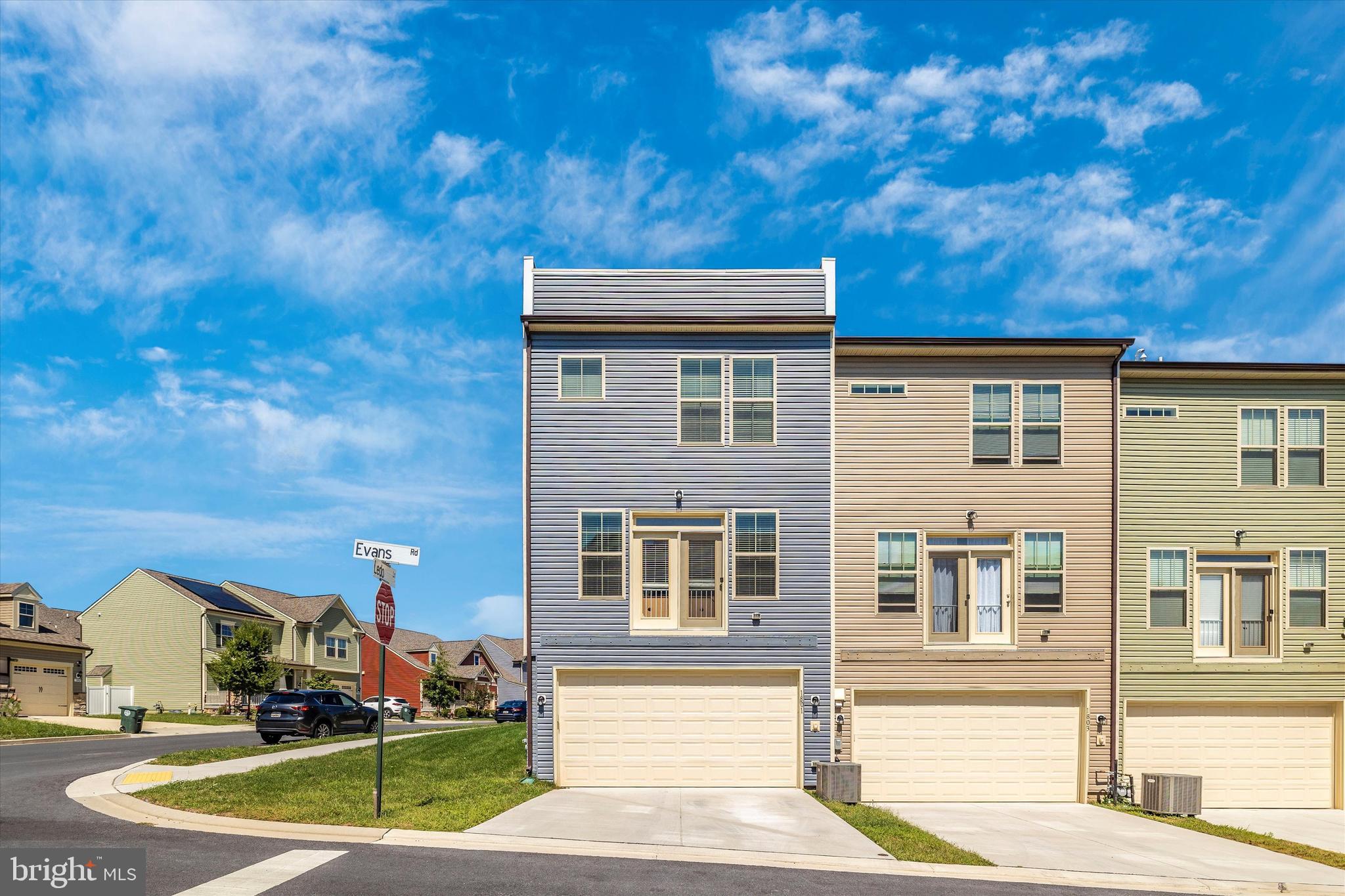 1801 Evans Road Frederick, MD 21702 - Photo 29 of 38 Rear View of Home - Two Car Garage