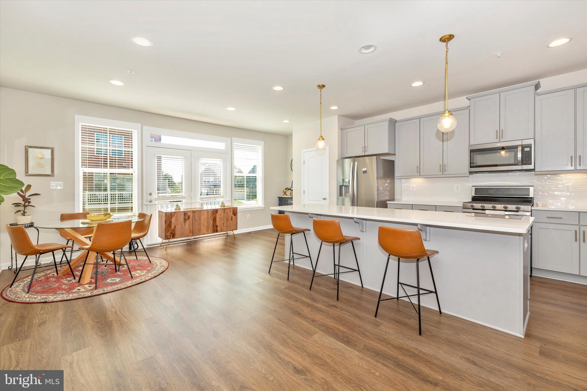 1801 Evans Road Frederick, MD 21702 - Photo 7 of 38 Beautiful Kitchen with Large Center Island