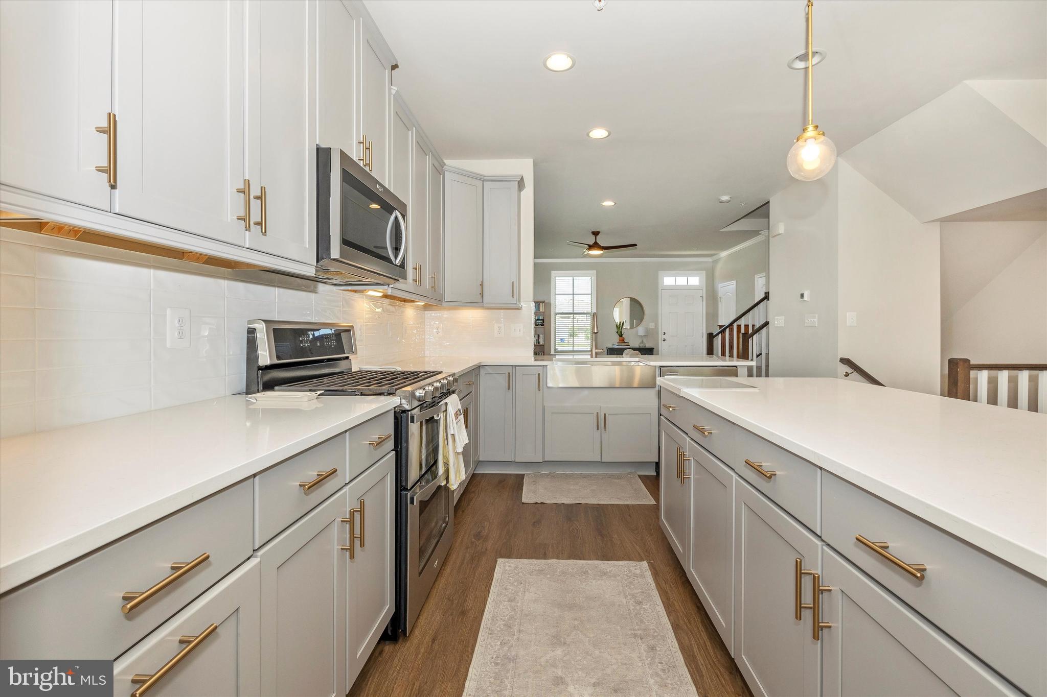 1801 Evans Road Frederick, MD 21702 - Photo 9 of 38 Beautiful Kitchen with Large Center Island