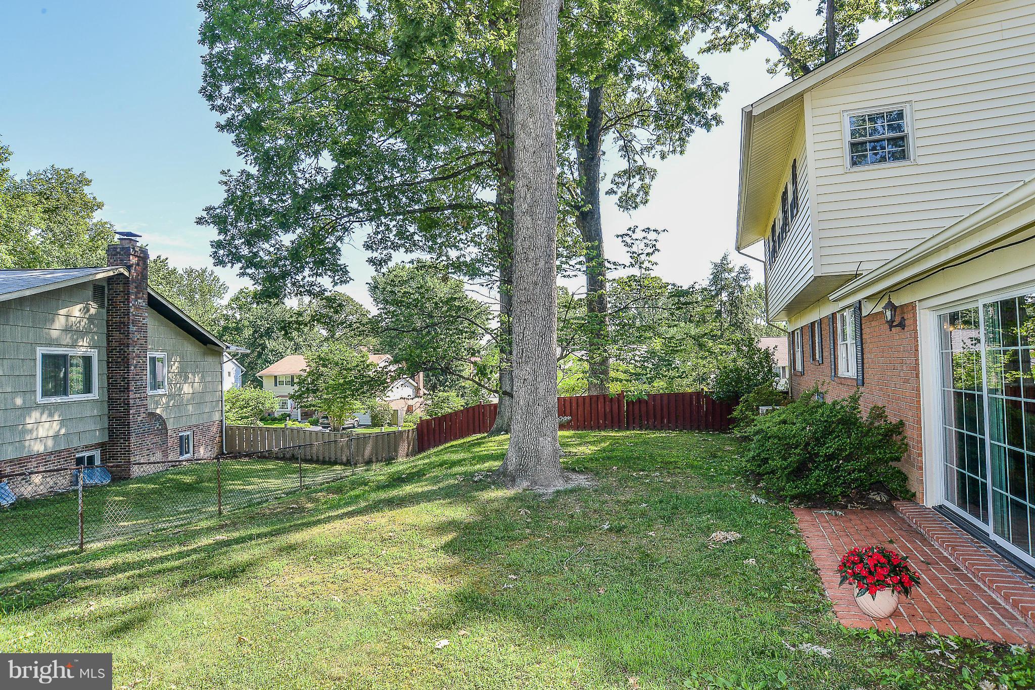 6000 Filbert Court Springfield, VA 22152 - Photo 20 of 21 a view of a backyard with a garden