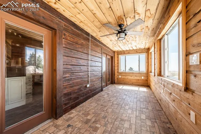 a view of a entryway door of the house