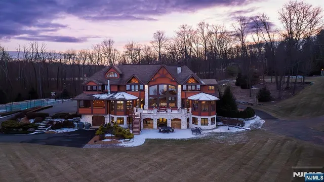 a view of a backyard of a house