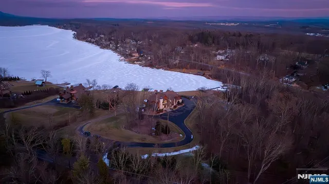 a view of a terrace with a bench
