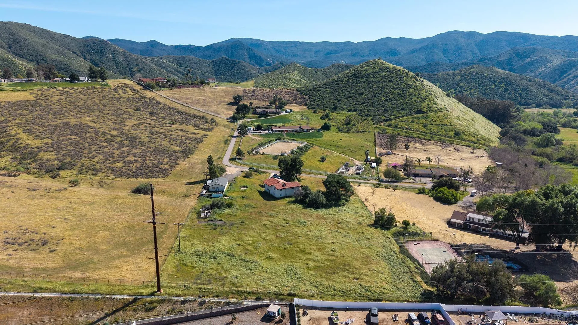 4829 Dehesa Road El Cajon, CA 92019 - Photo 13 of 14 a view of a house with a mountain and a forest