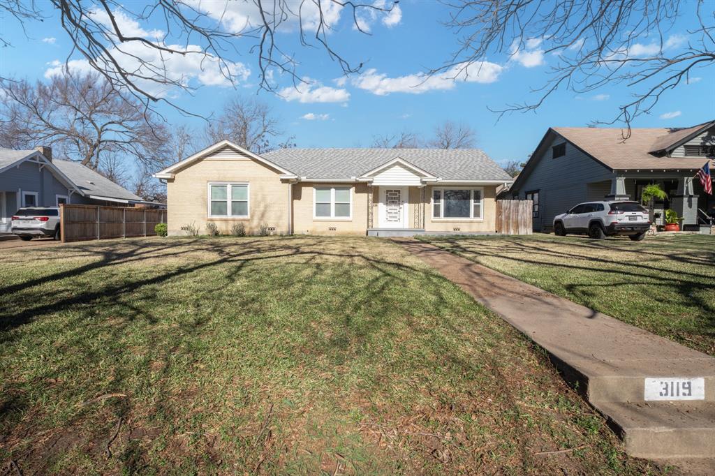 3119 Trice Avenue Waco, TX 76707 - Photo 2 of 40 a front view of a house with a yard