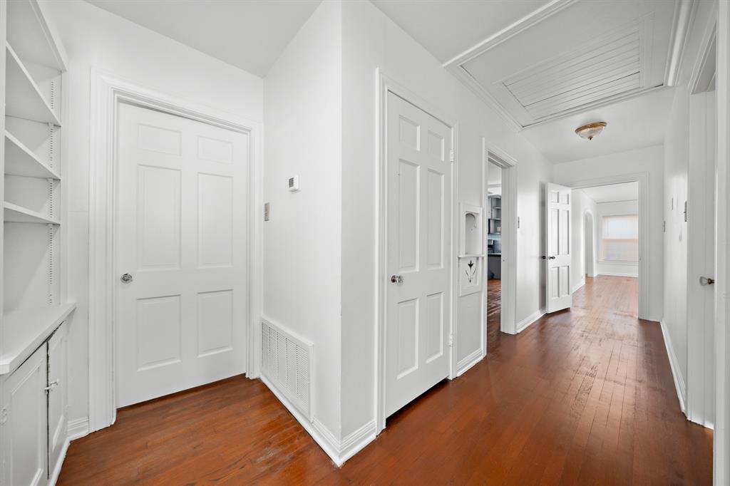 3119 Trice Avenue Waco, TX 76707 - Photo 39 of 40 a view of a hallway with wooden floor