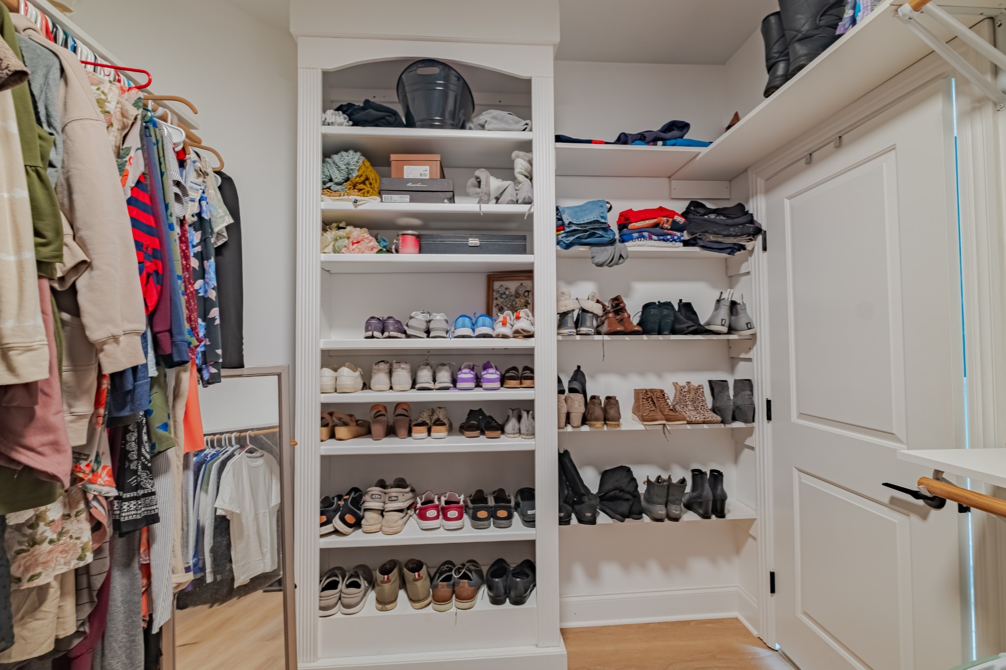 356 Ridgecrest Drive Winchester, TN 37398 - Photo 31 of 73 a view of walk in closet with clothes and shoes