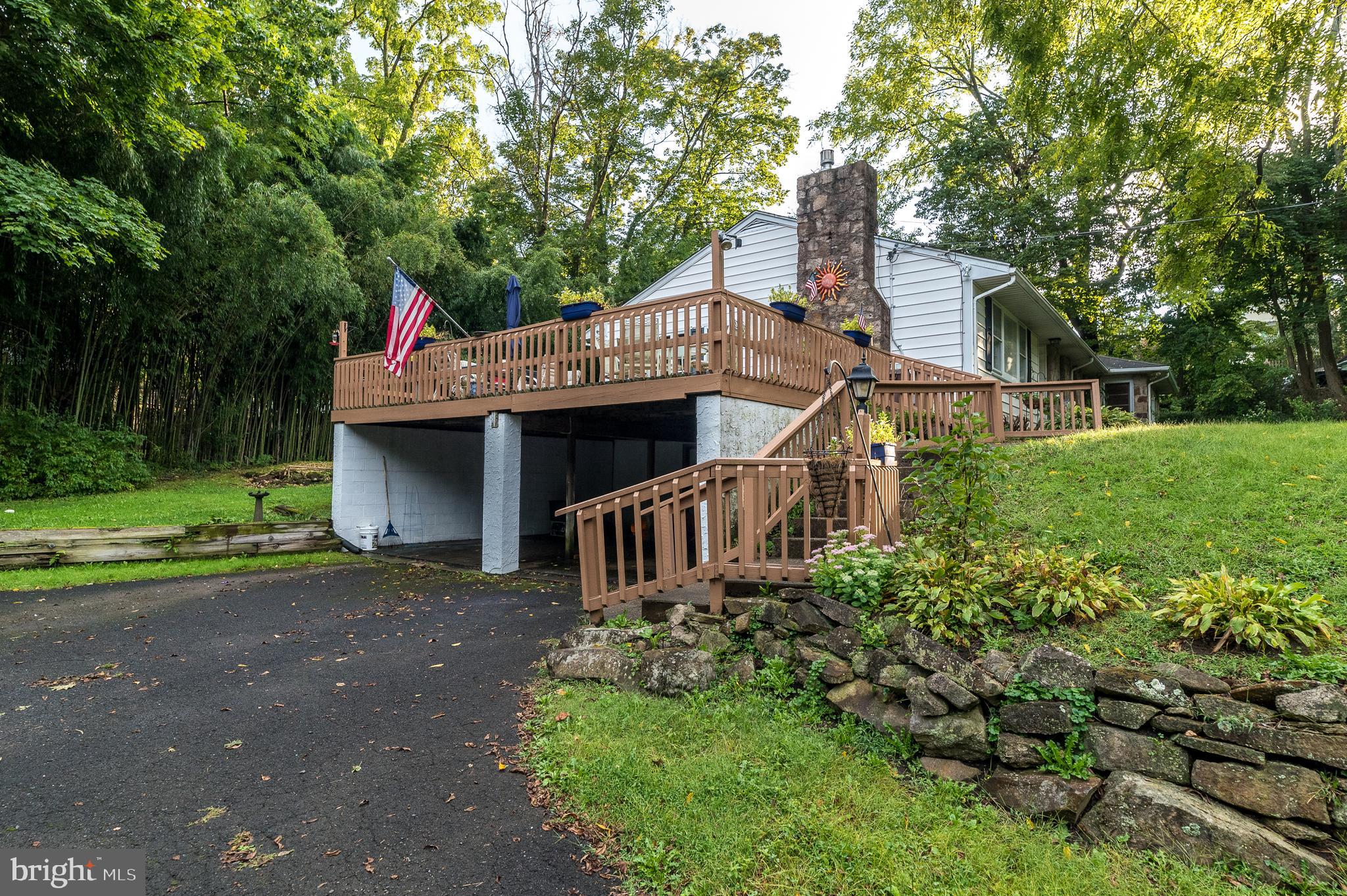 6634 Phillips Mill Road New Hope, PA 18938 - Photo 2 of 35 Huge deck with parking under