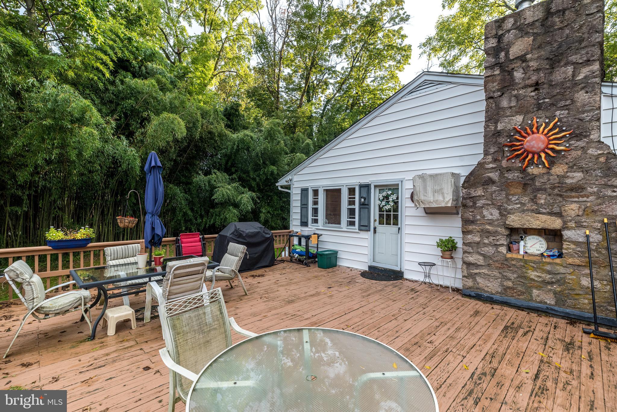 6634 Phillips Mill Road New Hope, PA 18938 - Photo 33 of 35 Deck with door to dining/kitchen