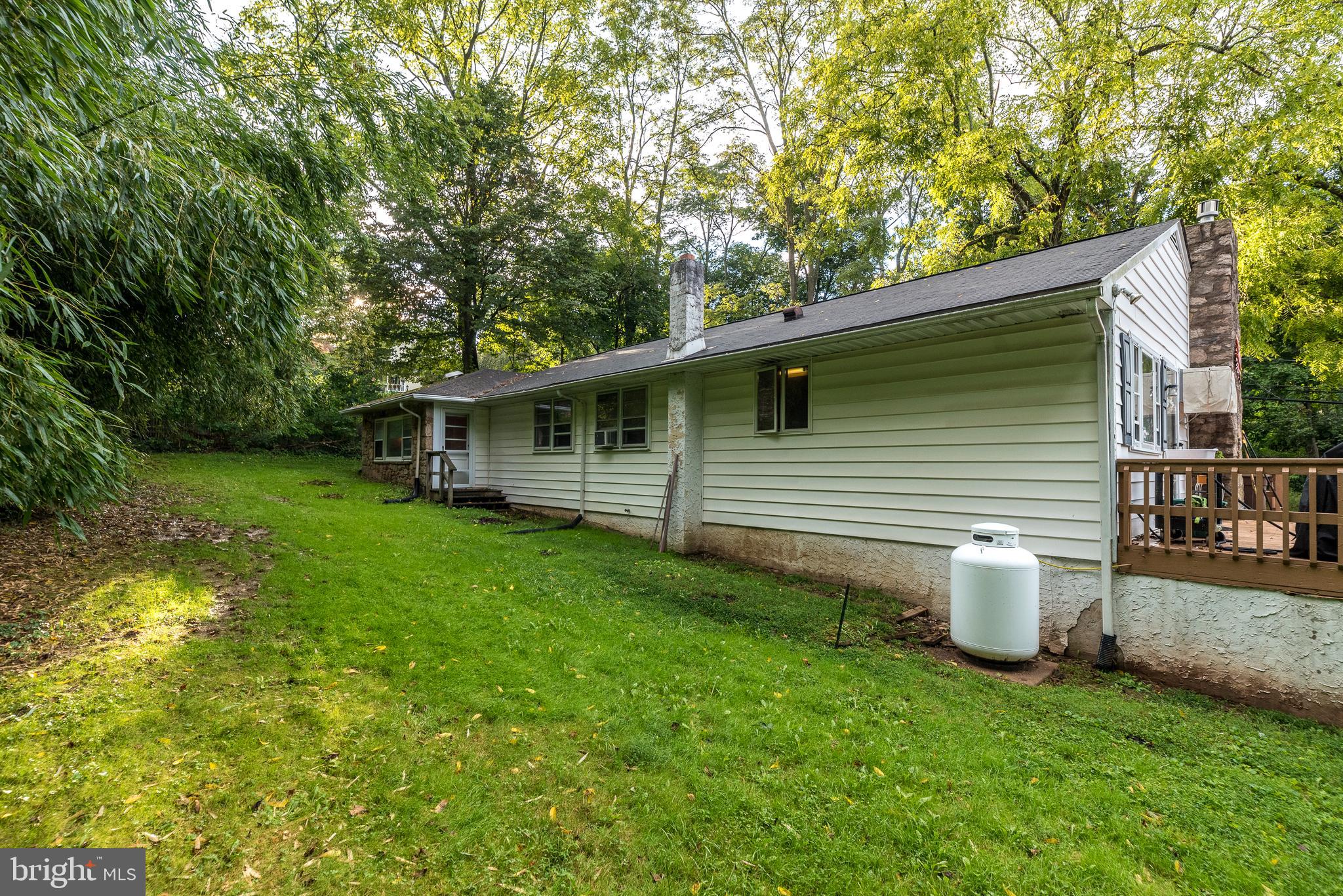 6634 Phillips Mill Road New Hope, PA 18938 - Photo 34 of 35 Back yard/rear of house