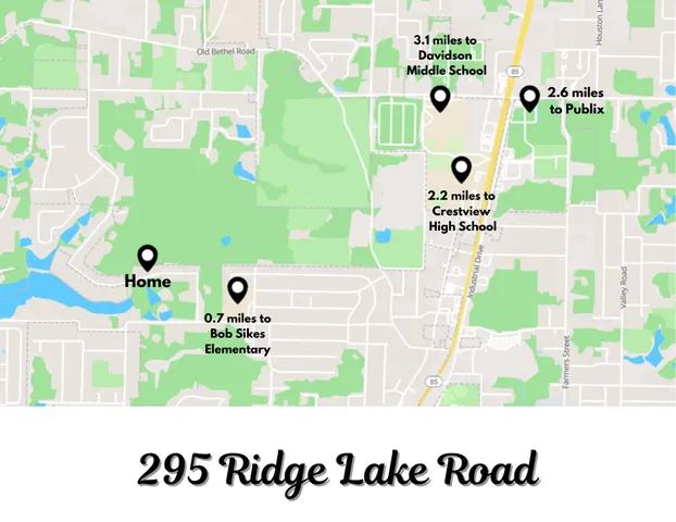 $269,900 | 295 Ridge Lake Road, Crestview, FL 32536