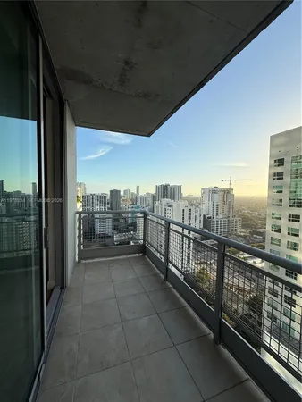 a view of a balcony