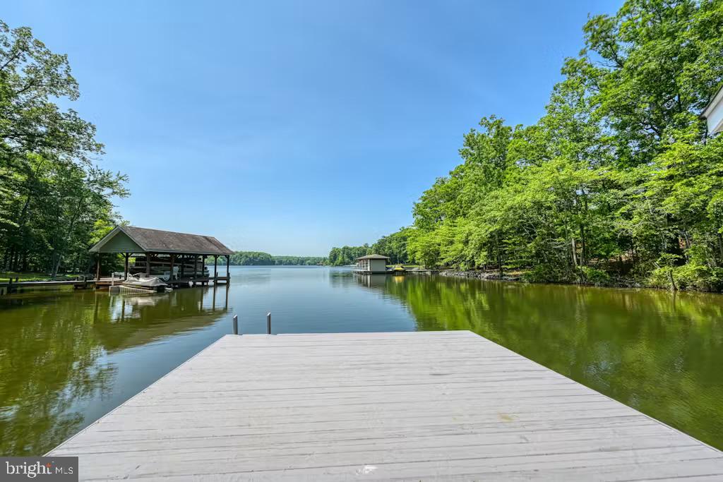 68 Emma Jane Lane Bumpass, VA 23024 - Photo 46 of 48 a wooden pier with lake view