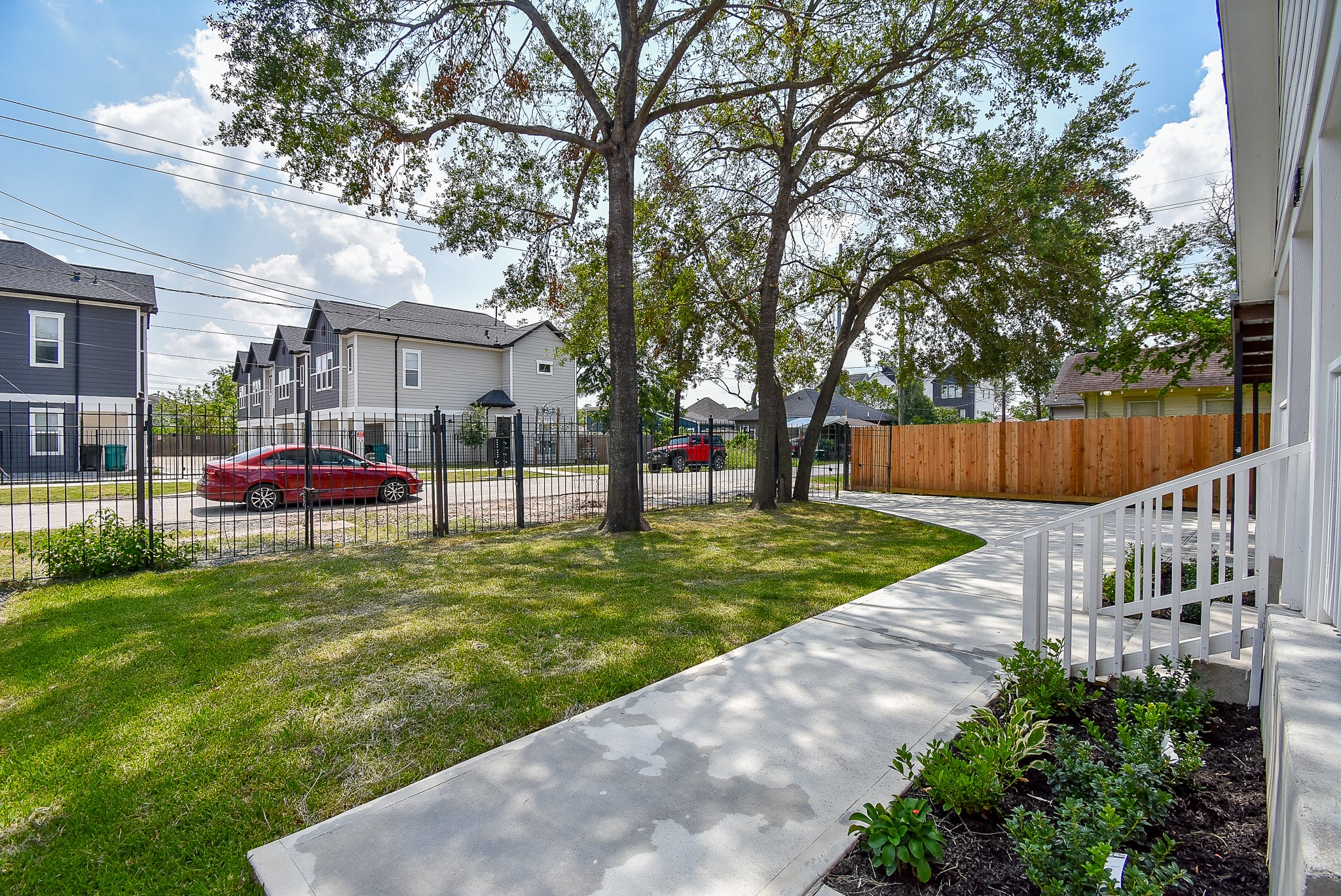 2509 Terry Street, Unit A Houston, TX 77009 - Photo 6 of 22 a garden view with a seating space