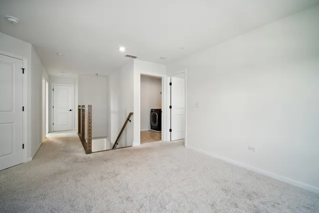 a view of empty room