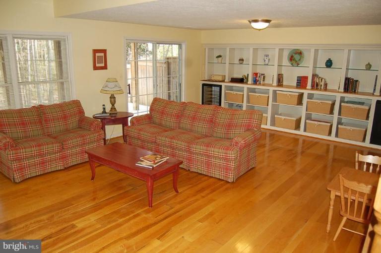 1219 Woodbrook Court Reston, VA 20194 - Photo 23 of 26 Recreation Room with Built In Cabinets and lights
