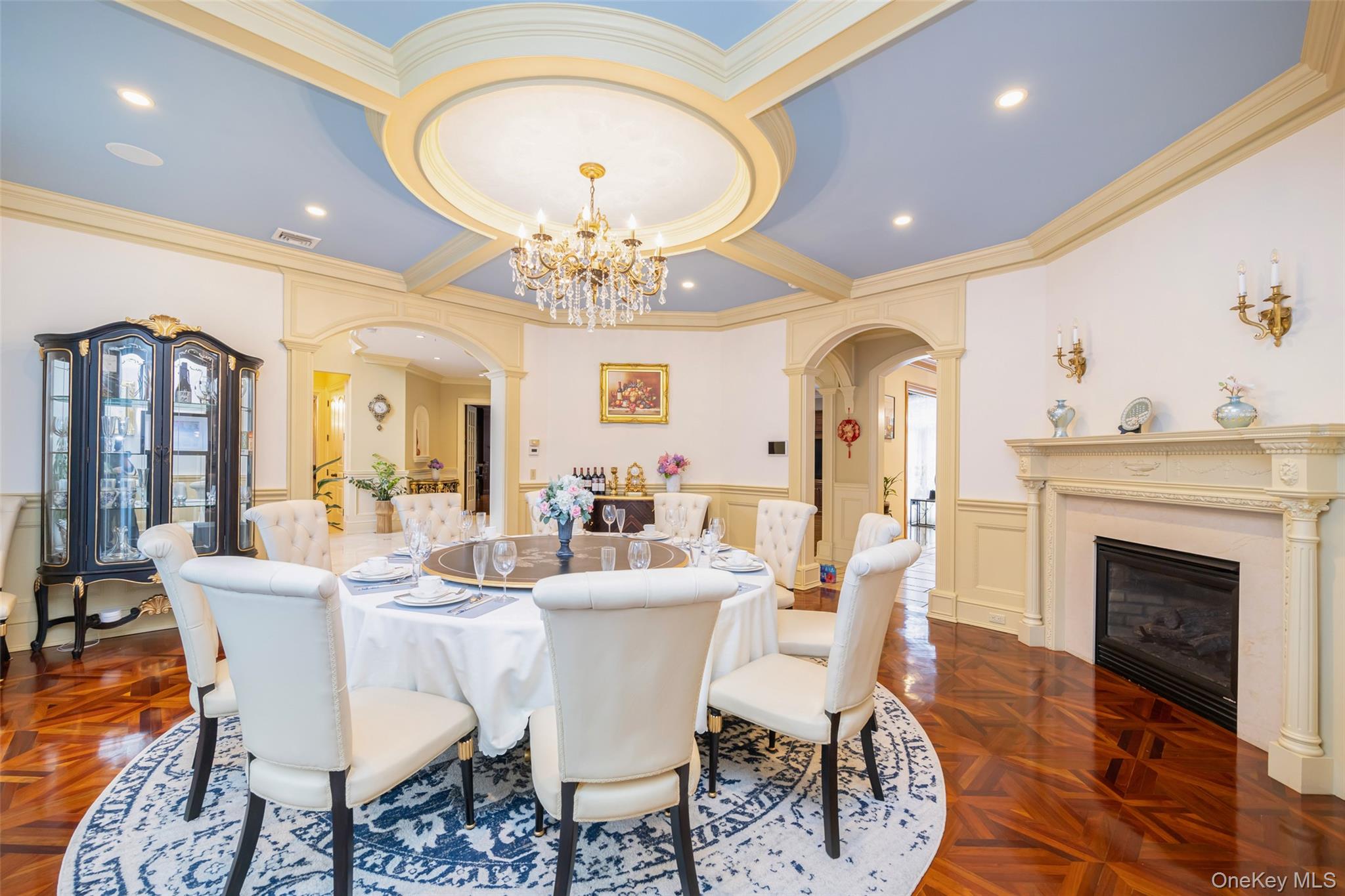 11 Black Rock Road Muttontown, NY 11545 - Photo 13 of 45 a view of a dining room with furniture
