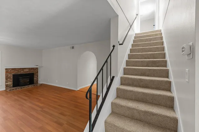 a view of entryway and hall