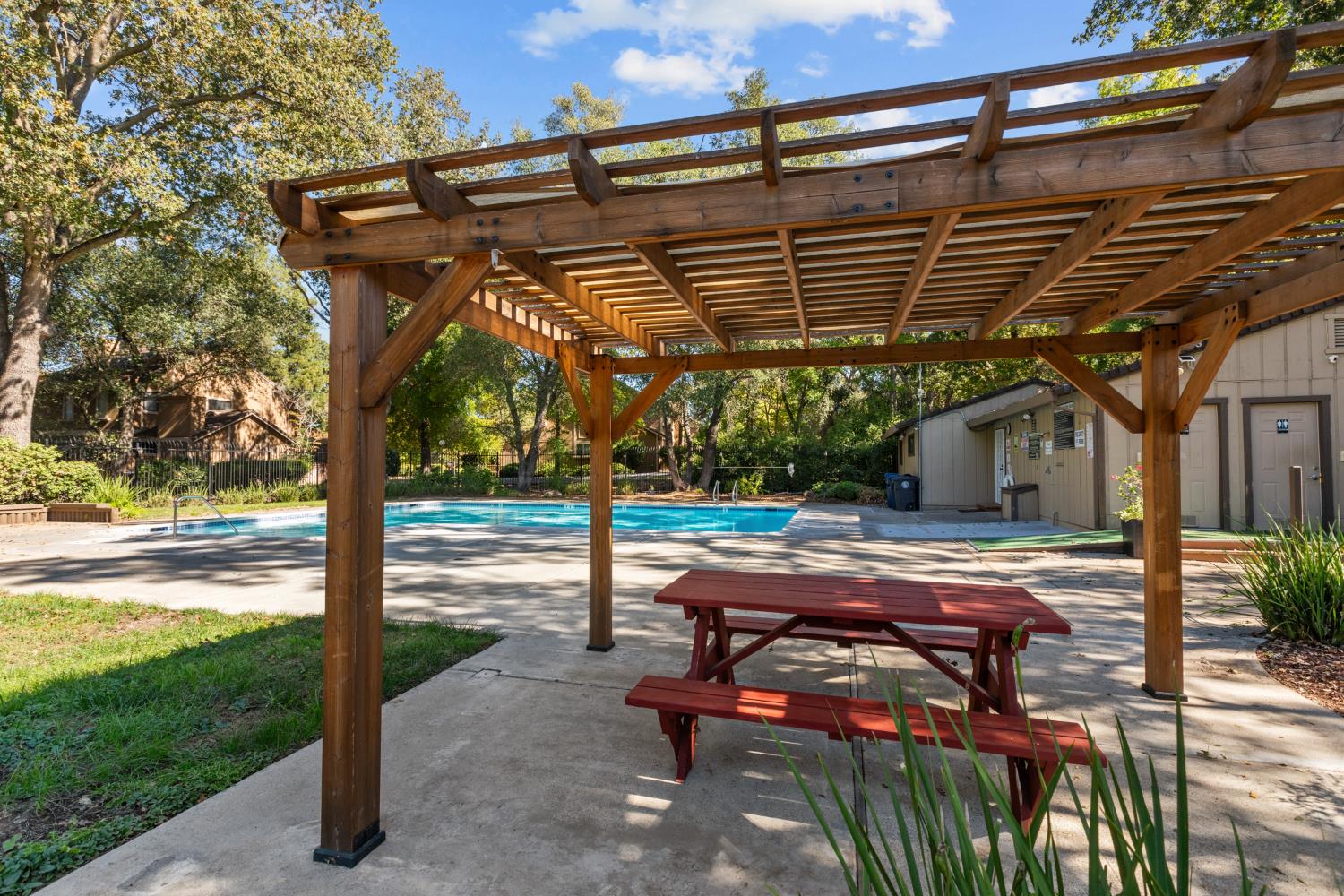 6909 Monticello Court Citrus Heights, CA 95621 - Photo 38 of 38 a patio with water glass top table and chairs