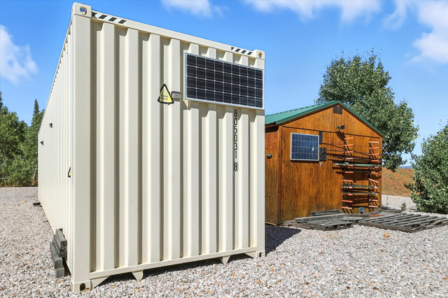 42 Hide Out Paradise, UT 84328 - Photo 31 of 56 Solar lighting in shop and storage containers