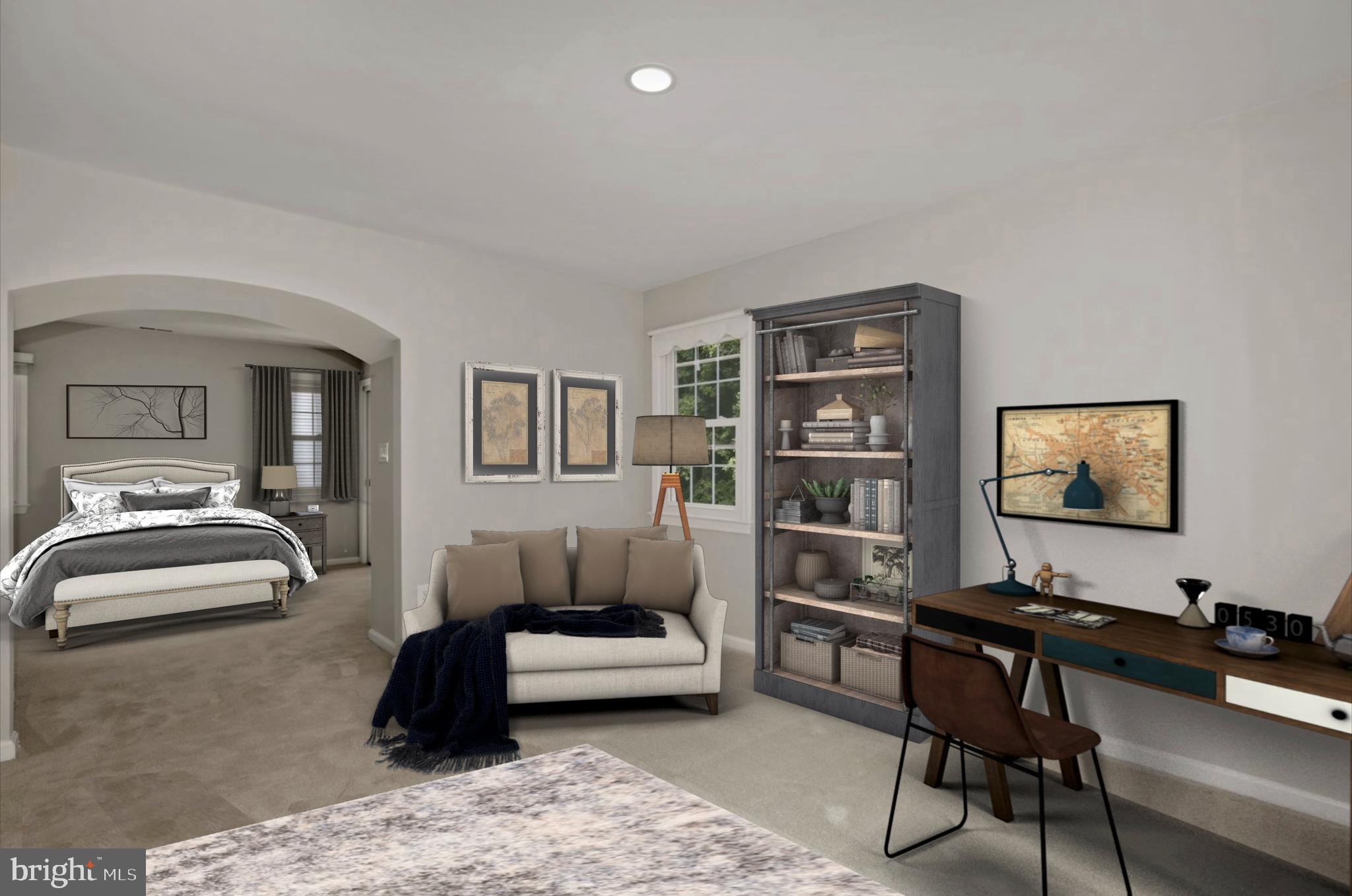 8111 West Point Drive Springfield, VA 22153 - Photo 31 of 46 a living room with furniture and painting on the wall