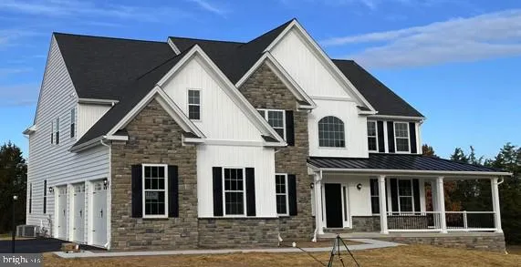 a view of a white house