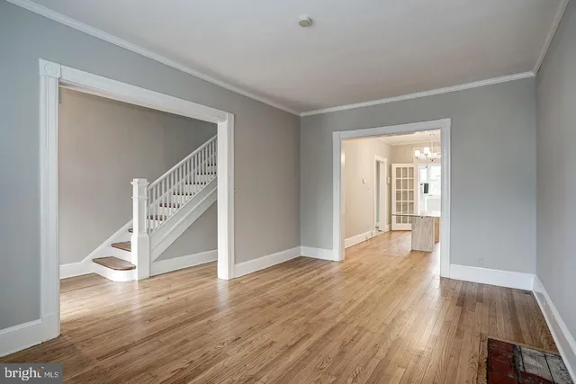 wooden floor in an empty room
