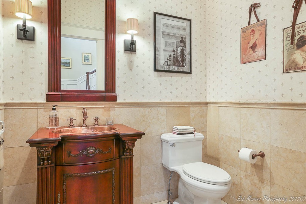 10 Hovey's Pond Boxford, MA 01921 - Photo 19 of 30 a bathroom with a toilet sink and mirror