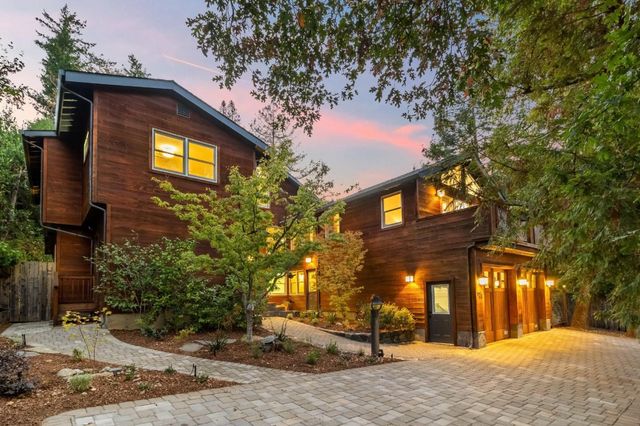 a view of a building with a outdoor space