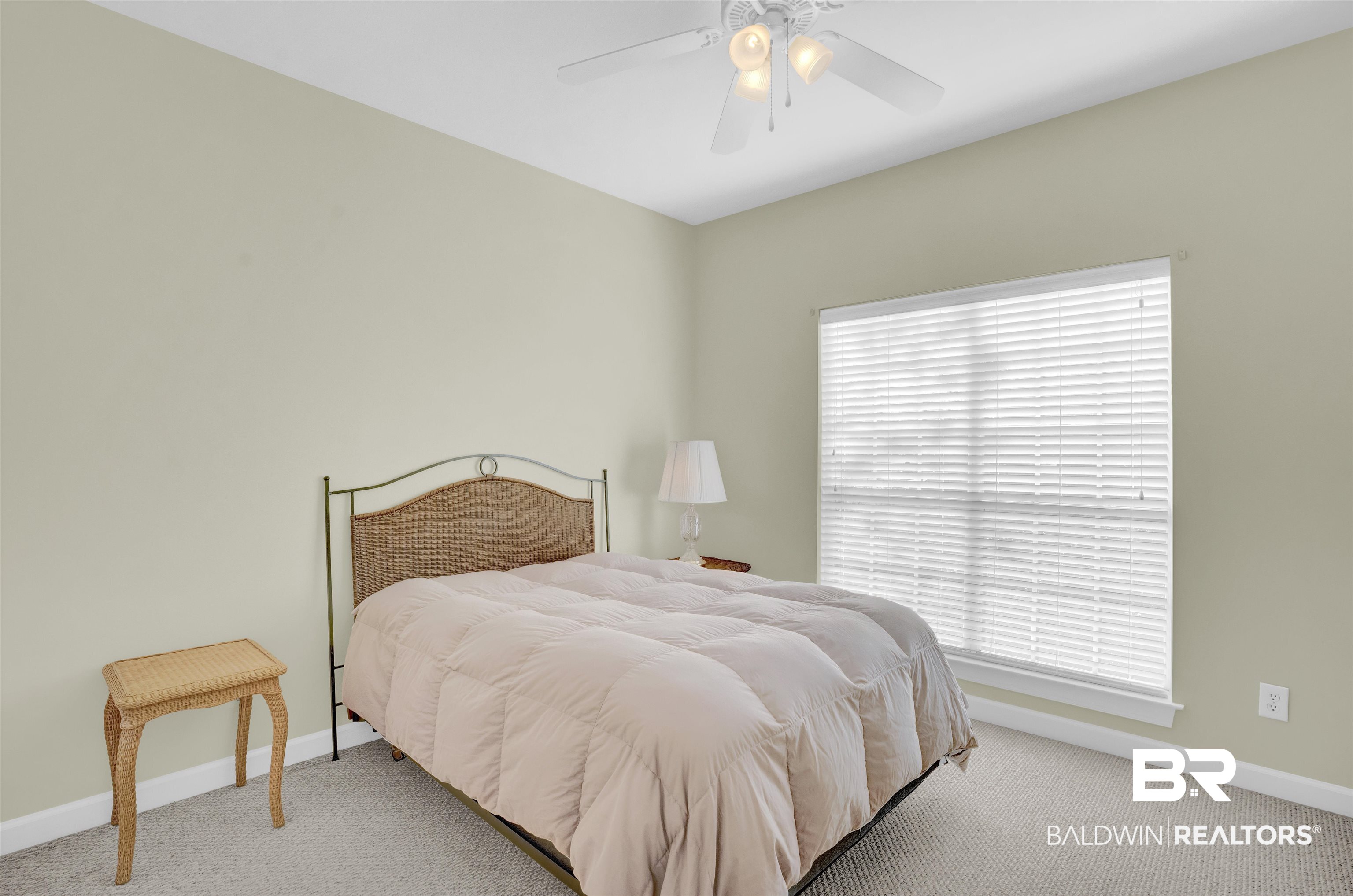 100 Conti Court Fairhope, AL 36532 - Photo 45 of 54 Bedroom featuring ceiling fan and light colored carpet