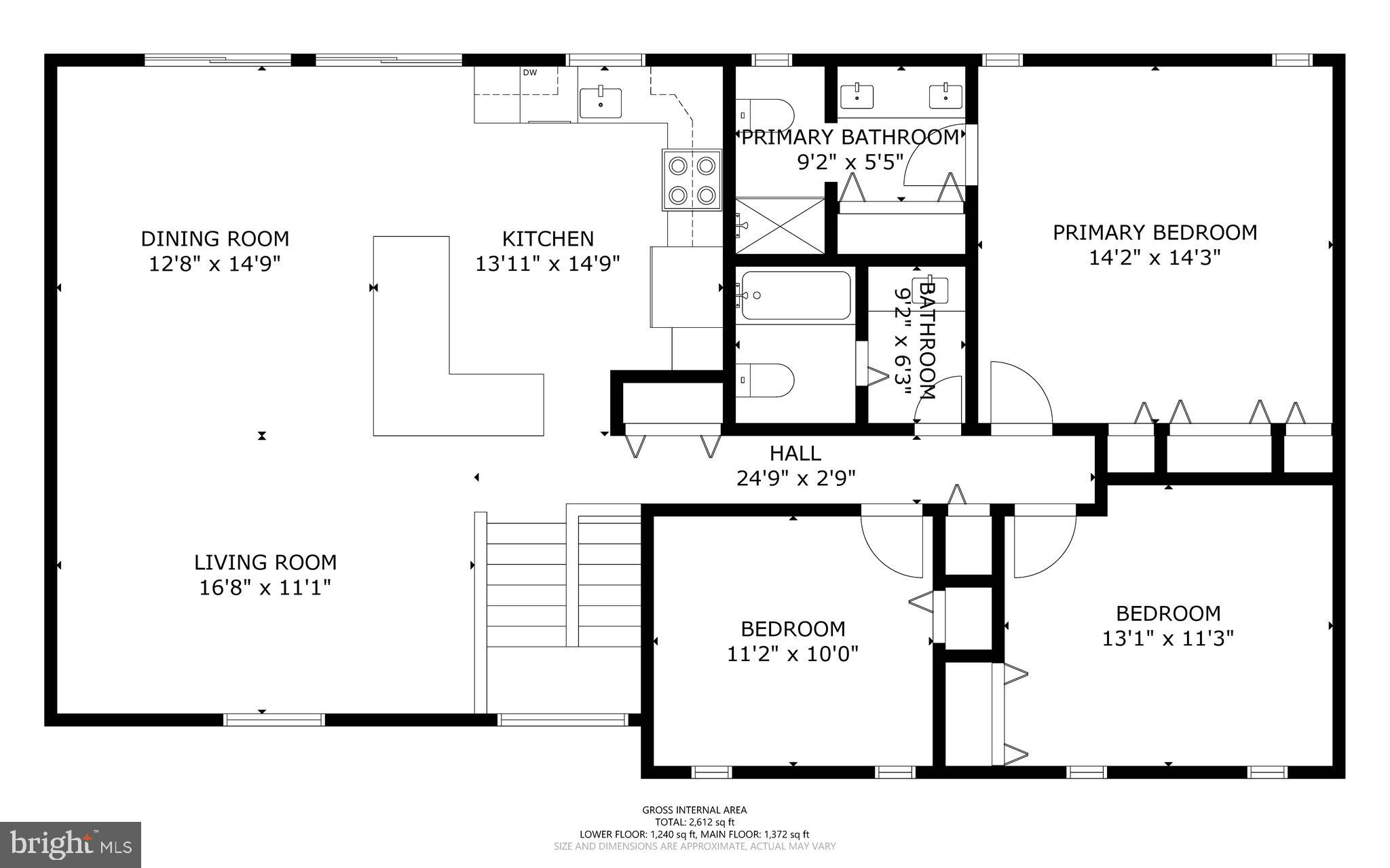 10010 Hyla Brook Road Columbia, MD 21044 - Photo 37 of 39 Main Level Floor Plan