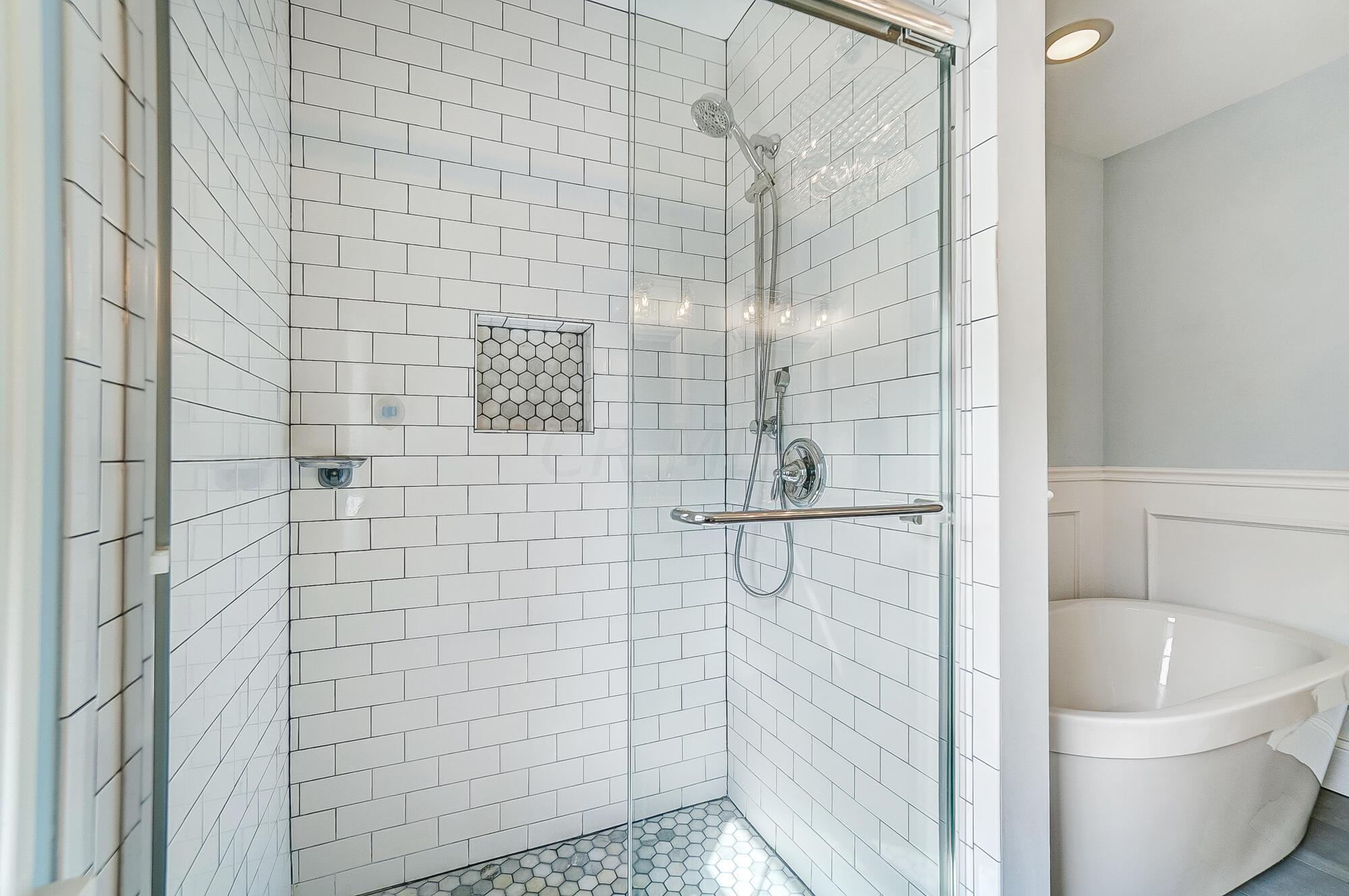 1665 Andover Road Columbus, OH 43212 - Photo 40 of 80 Primary full bath with soaker tub