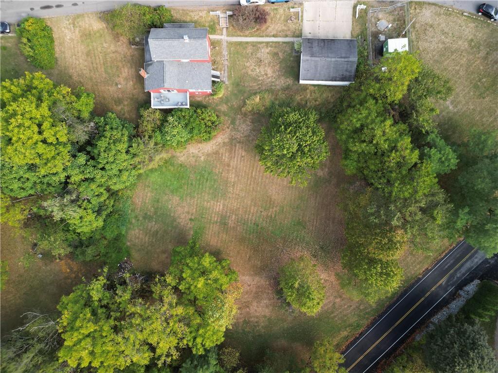 1645 Brown Road Ellwood City, PA 16117 - Photo 31 of 35 an aerial view of residential house with outdoor space and trees all around